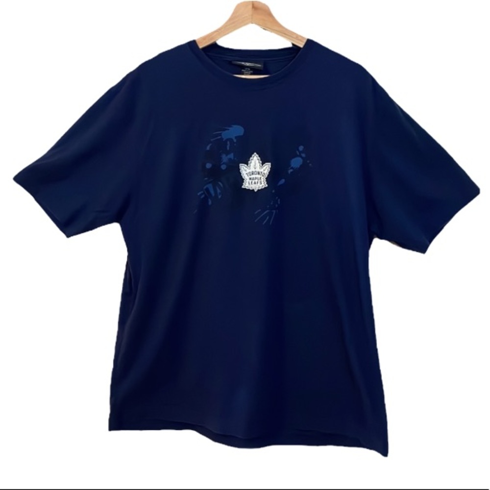 2/$30 Reebok by Roger Edwards Toronto Maple Leafs T-Shirt Size XL